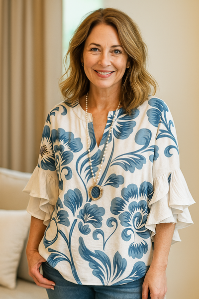 Willow - Elegant Blouse Loose Fit