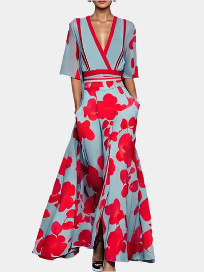 Relaxed Striped Dress with Pockets