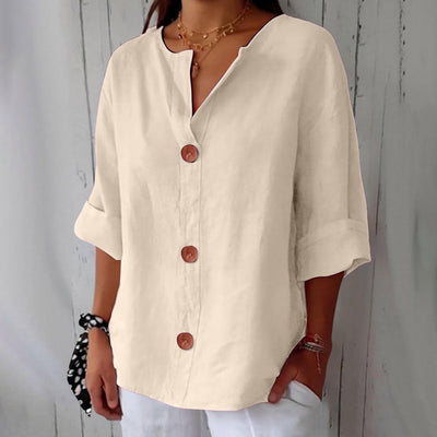 Caroline™ – Light and Airy Linen Shirt for Sunny Days