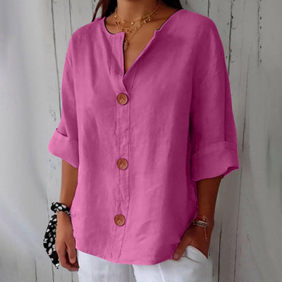Caroline™ – Light and Airy Linen Shirt for Sunny Days