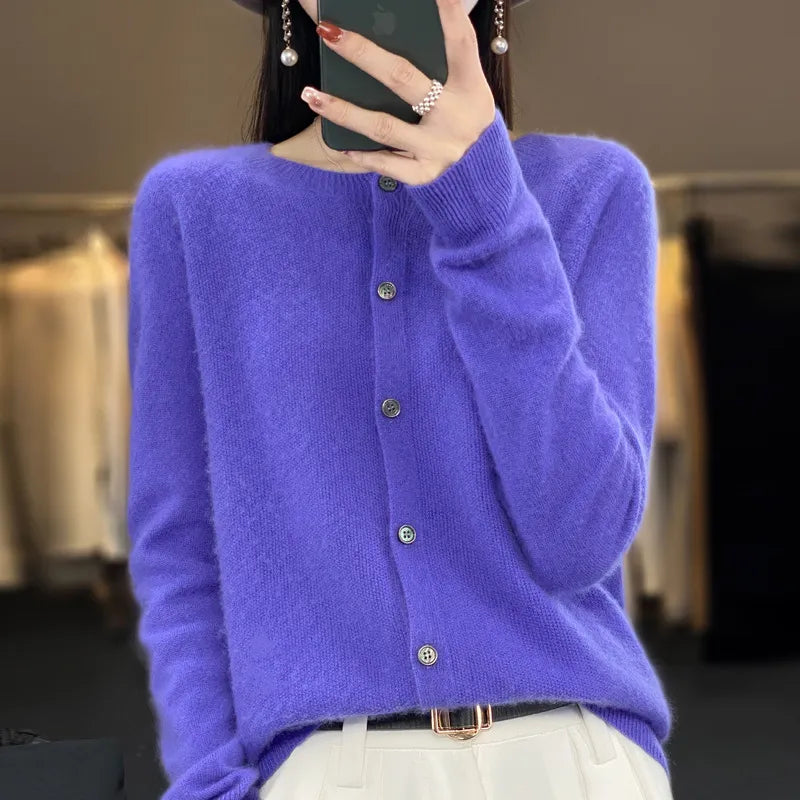 Annika™ | Woolen Cardigan