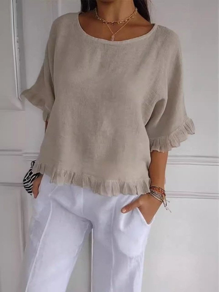 Amelia - Casual Elegant Blouse