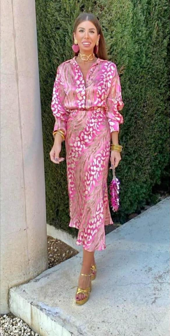 ALVA | ELEGANT COLOURFUL DRESS