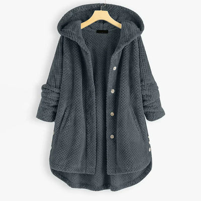 Dana™ - Ribbed Hooded Wrap.