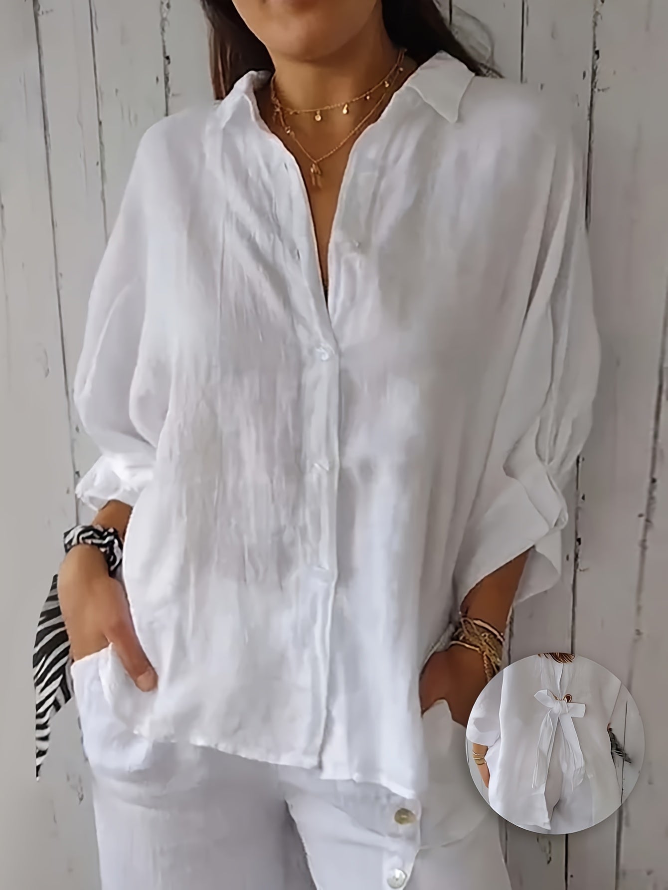 Evie | Elegant Flow Blouse