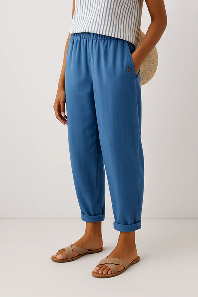 Edith | Timeless comfort in a light linen and cotton blend