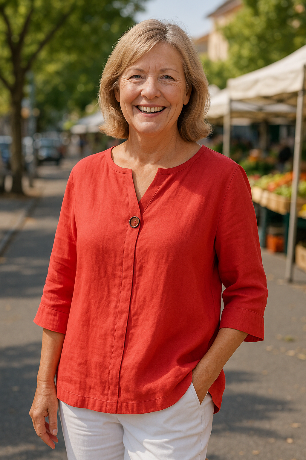 Simone - Blouse Light & Elegant