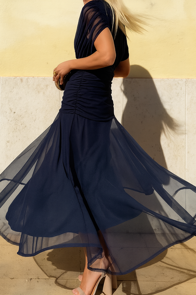 Evie | Elegant Mesh Dress