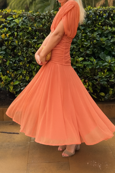 Evie | Elegant Mesh Dress