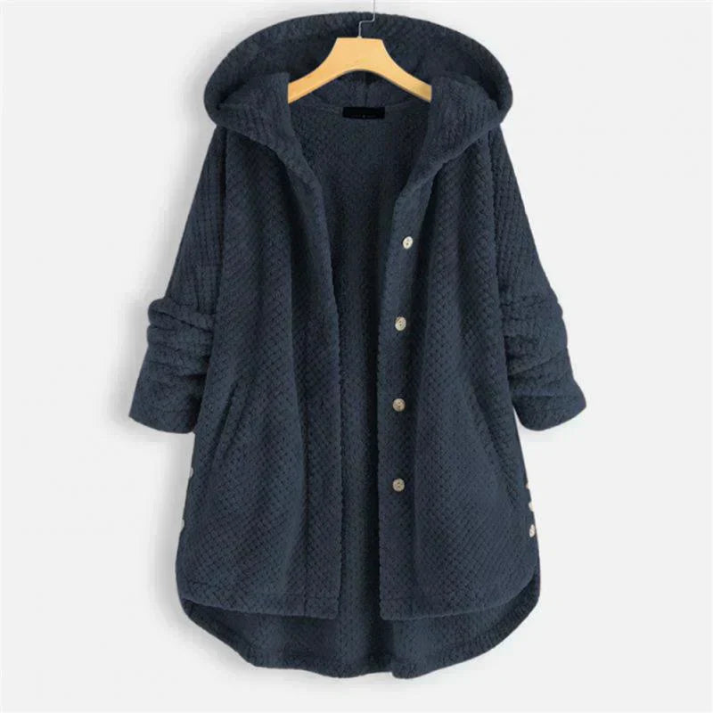 Dana™ - Ribbed Hooded Wrap.