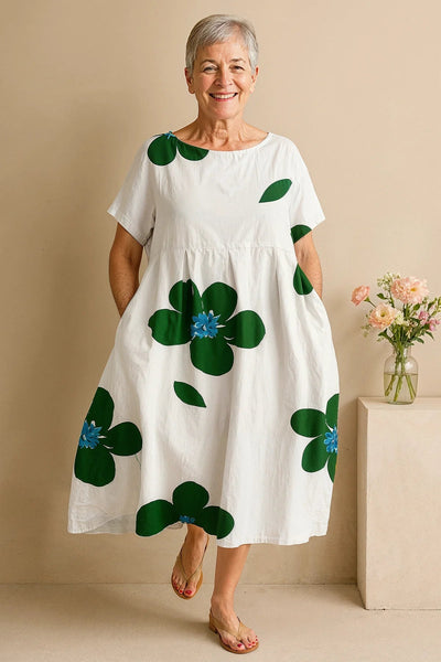 Ava  | Elegant Women's Dress With Tummy Coverage