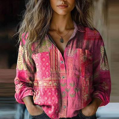 Jesse | Printed Vintage Blouse