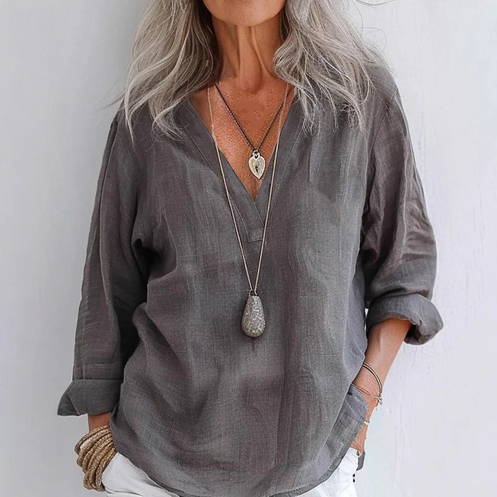 Simona | Flattering Tummy Coverage Blouse