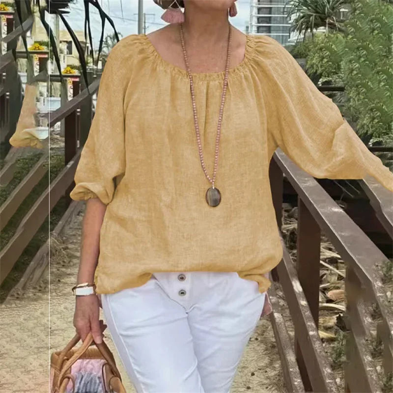 Eveline | Relaxed Tummy Coverage Blouse