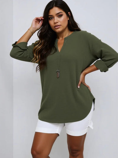 Evelyn | beauty and charm Tummy Coverage Blouse