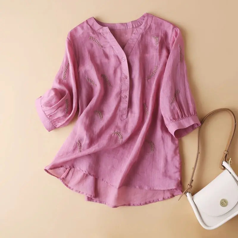 Simone | Light & Elegant Tummy Coverage Blouse