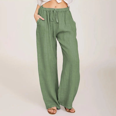 Julia - Comfortable Cotton Linen Pants