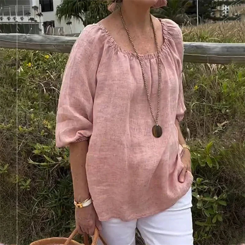 Eveline | Relaxed Tummy Coverage Blouse