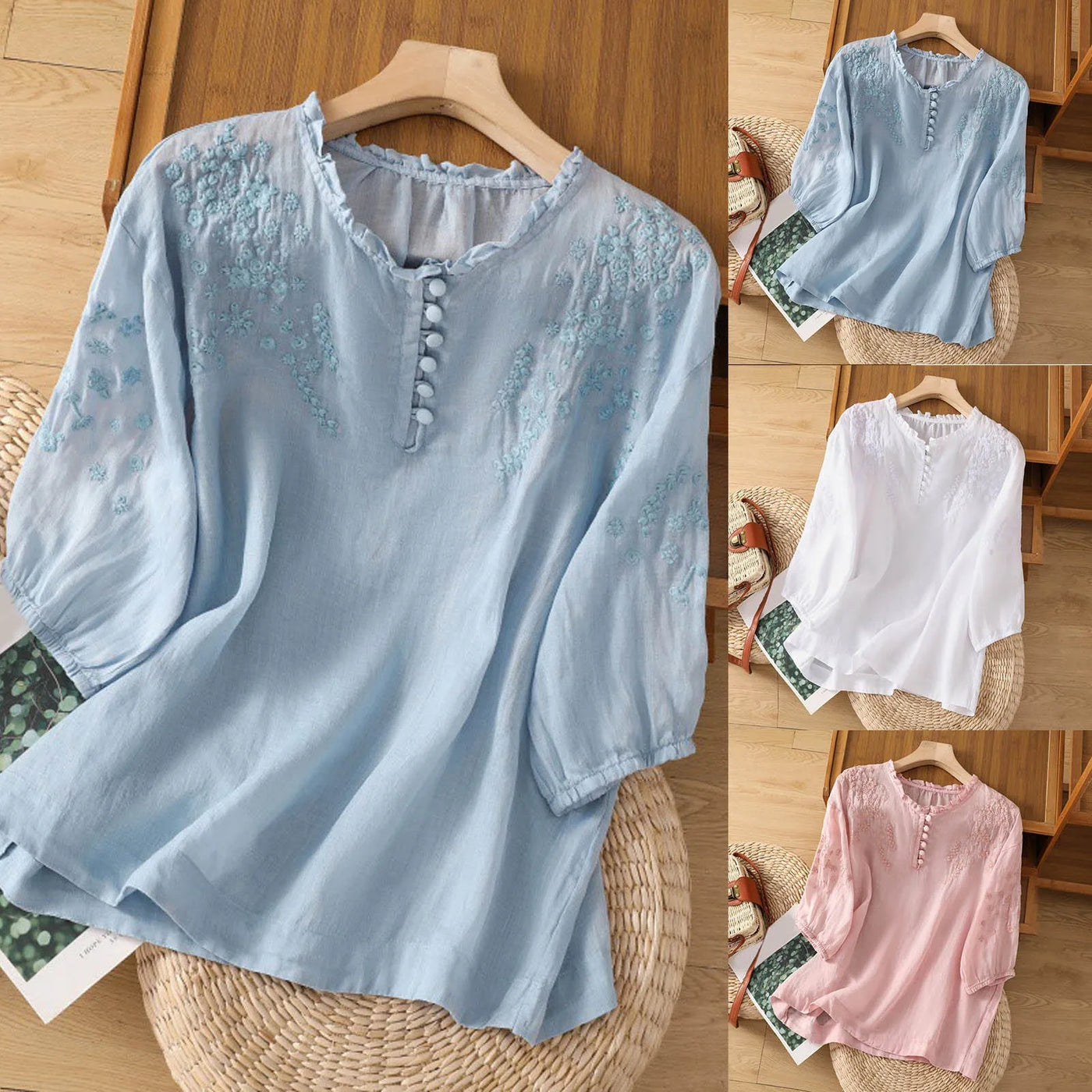 Bella | Flattering Tummy Coverage blouse