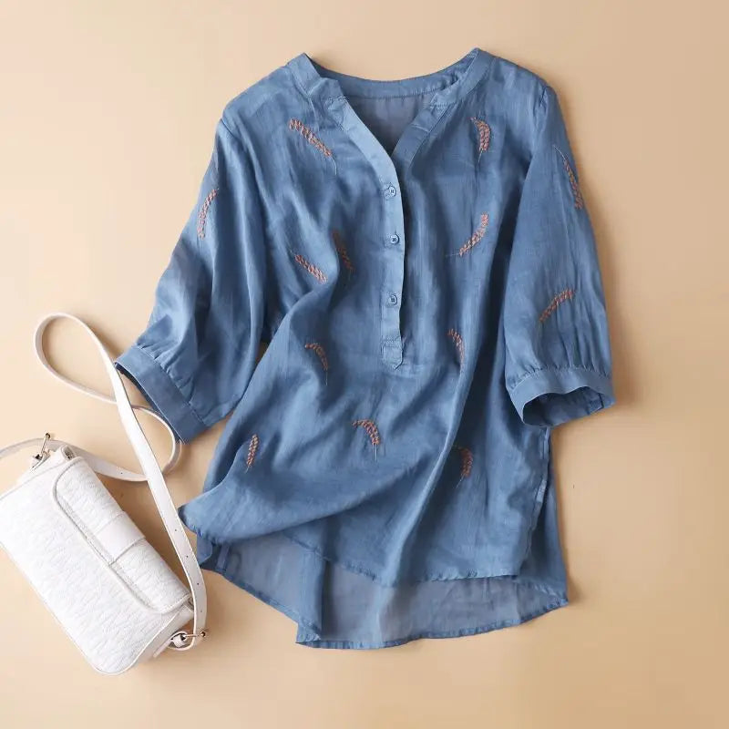 Simone | Light & Elegant Tummy Coverage Blouse