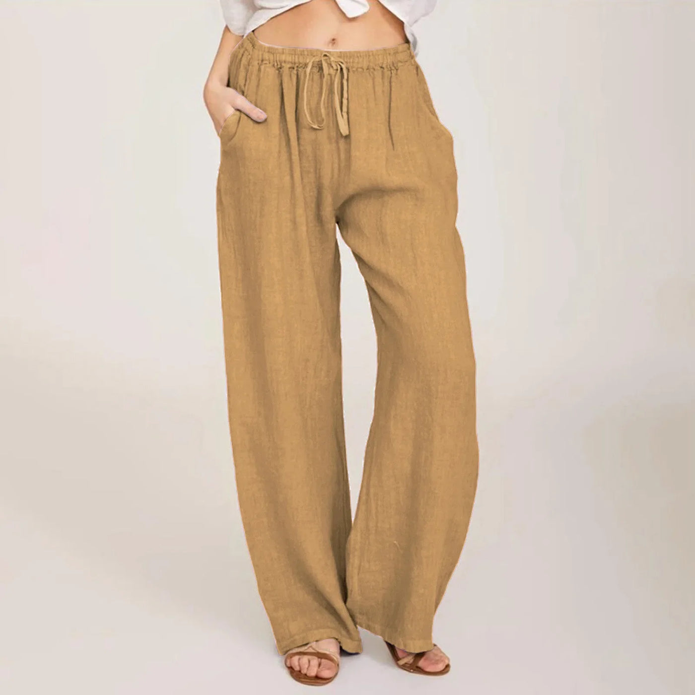 Julia - Comfortable Cotton Linen Pants