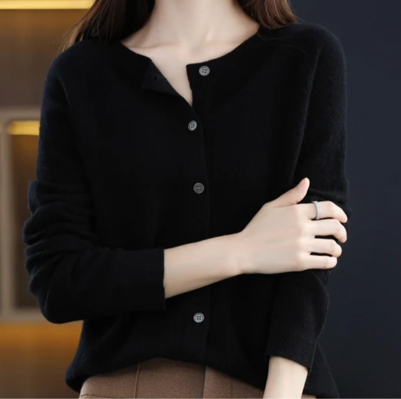 Annika™ | Woolen Cardigan