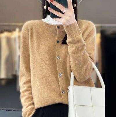 Annika™ | Woolen Cardigan