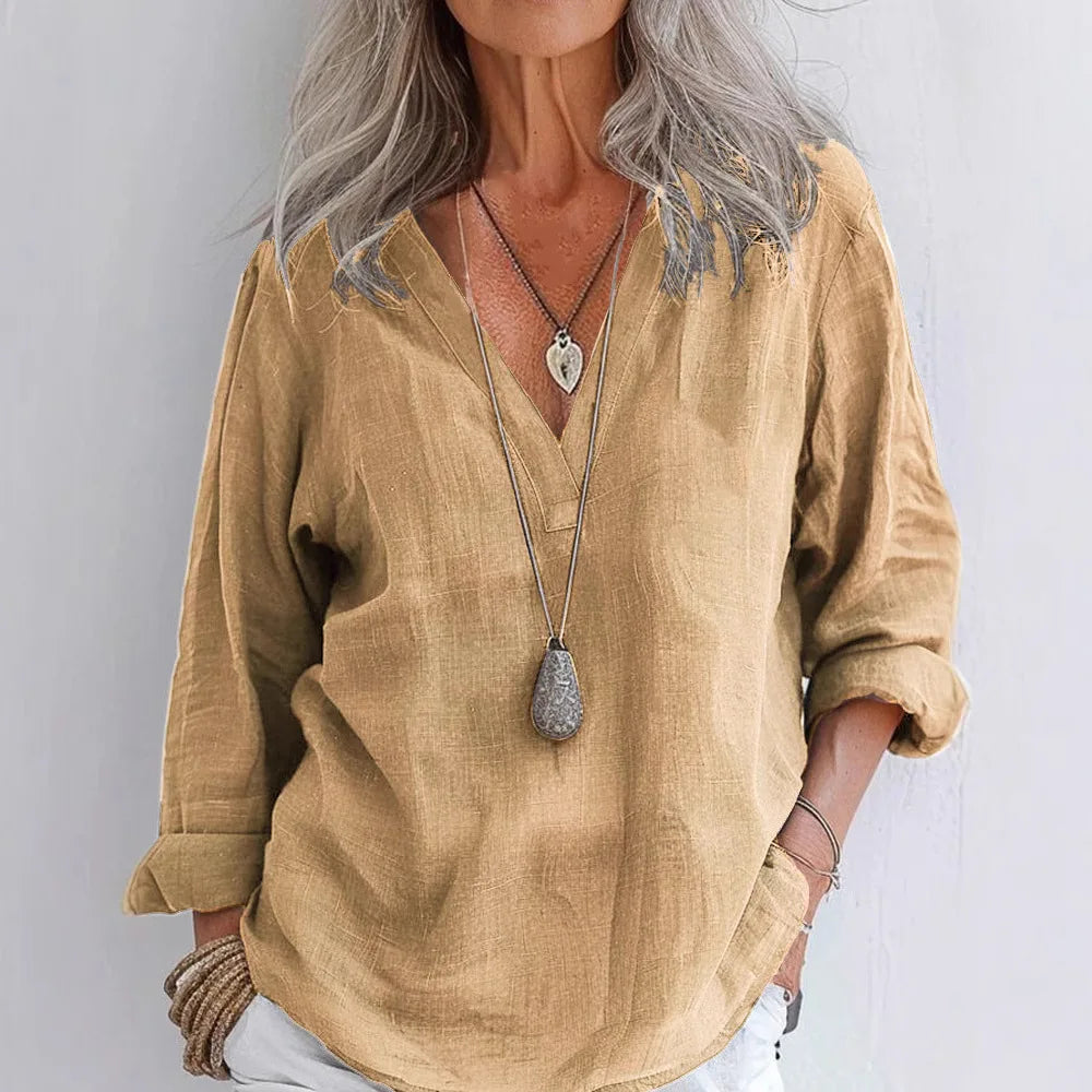 Simona | Flattering Tummy Coverage Blouse