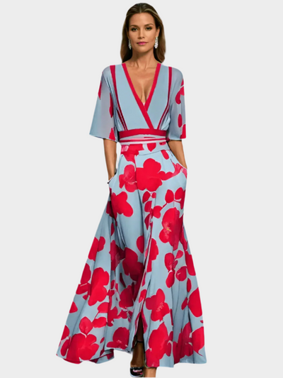 Relaxed Striped Dress with Pockets