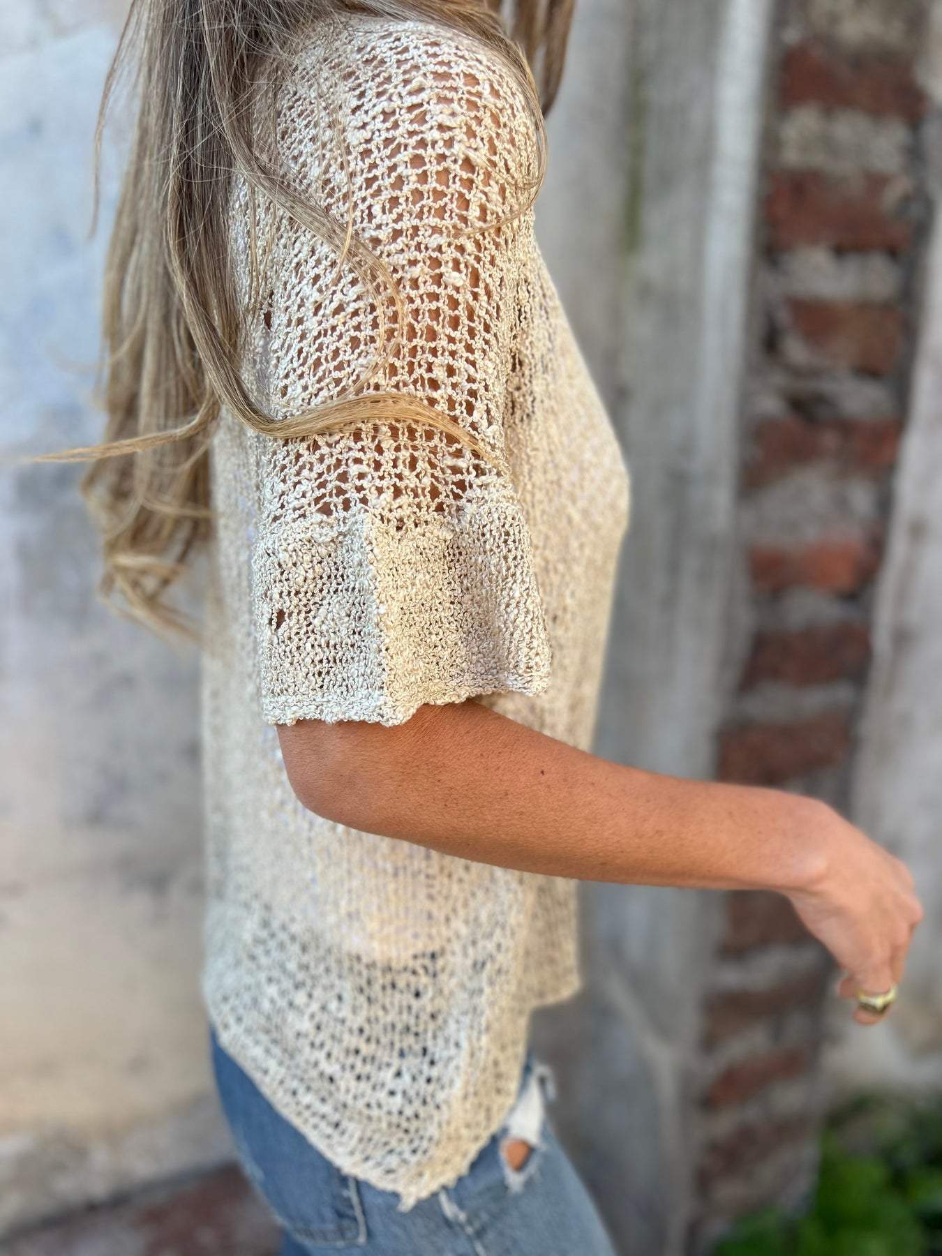 Roseville | Elegant Textured Top