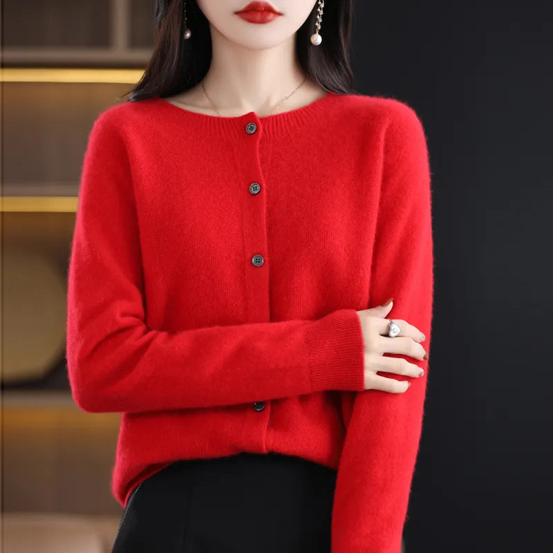 Annika™ | Woolen Cardigan