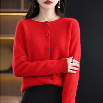 Annika™ | Woolen Cardigan