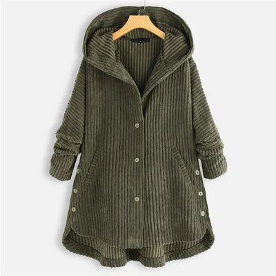 Dana™ - Ribbed Hooded Wrap.