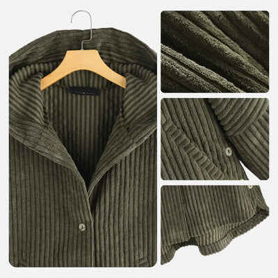 Dana™ - Ribbed Hooded Wrap.