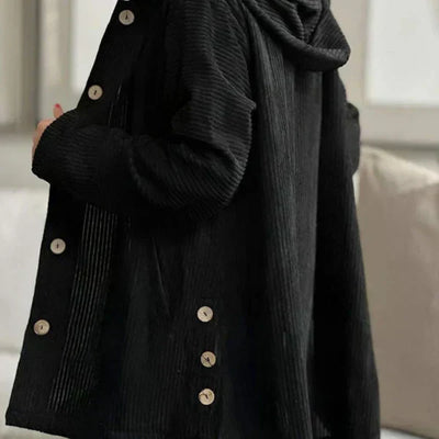 Dana™ - Ribbed Hooded Wrap.