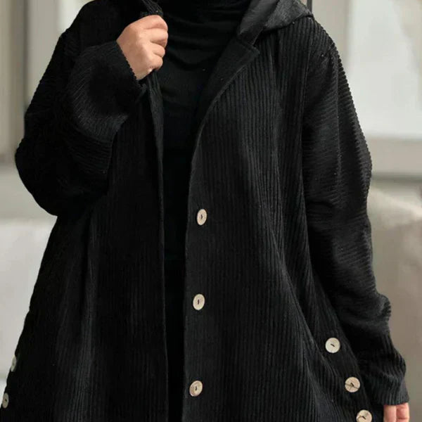 Dana™ - Ribbed Hooded Wrap.