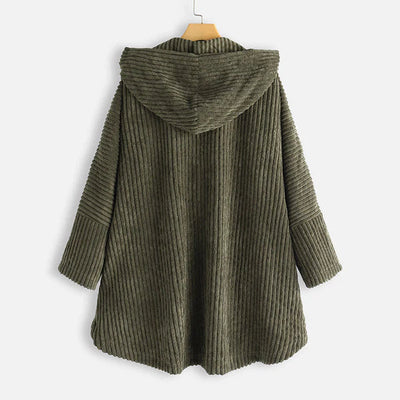 Dana™ - Ribbed Hooded Wrap.